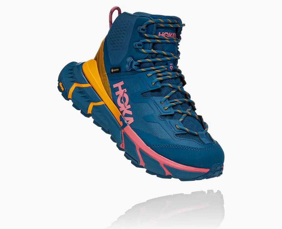 Hoka One One Vandresko Dame - Tennine Hike Gore-Tex - Blå - 085716VZG